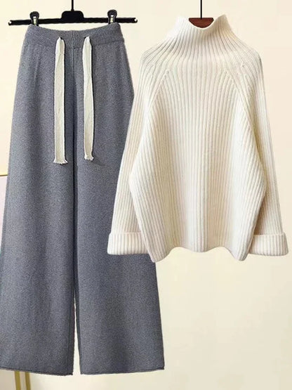 Winter Knit Set Warmth Style Elegant Fashion