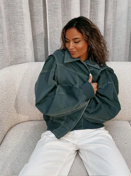 Große Herrenjacke Herbst Winter - IdealeKleiden