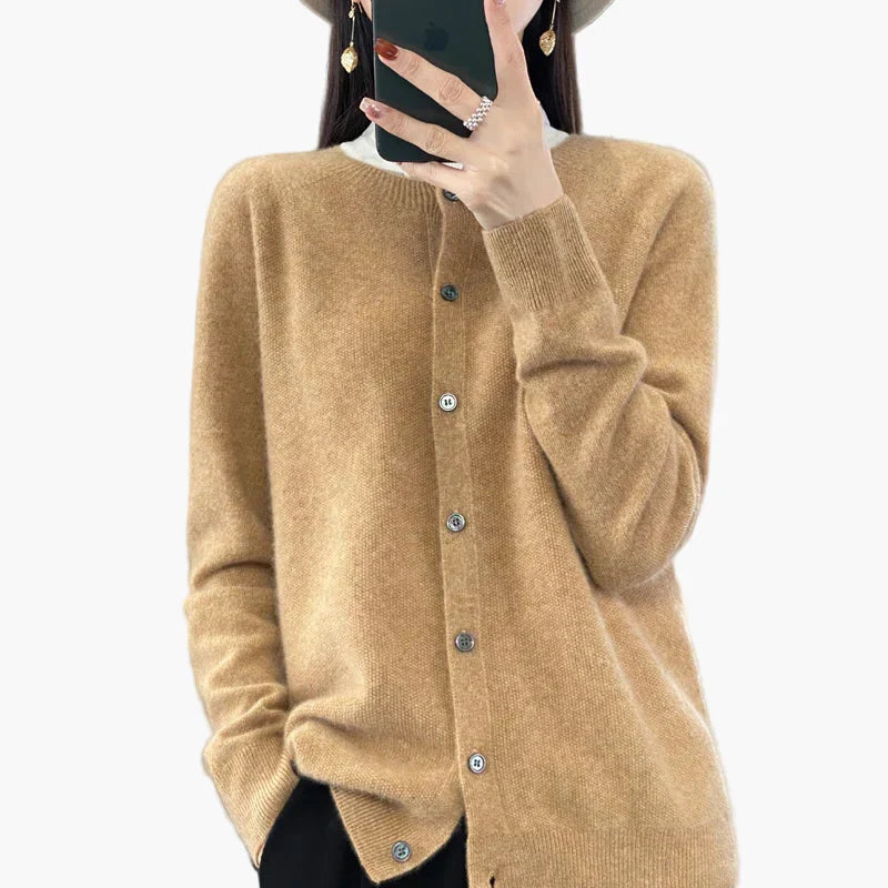 Elegant Knitted Cardigan for Women