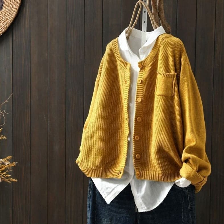 Soft Cardigan Knit Oversized Comfortable