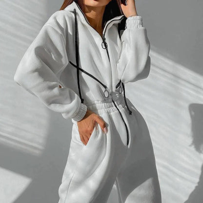 Stylischer Winter-Overall Damen