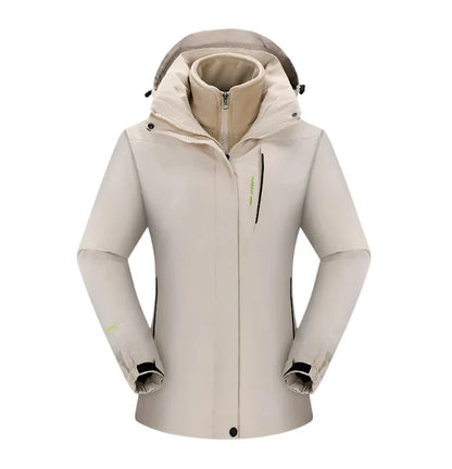 Praktische Wanderojacke 3-in-1 Fleece Isolierung