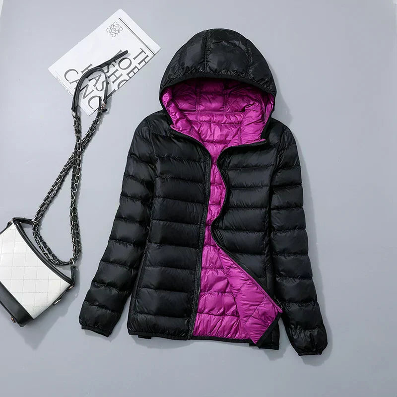 Hooded Down Jacket Warm Winter