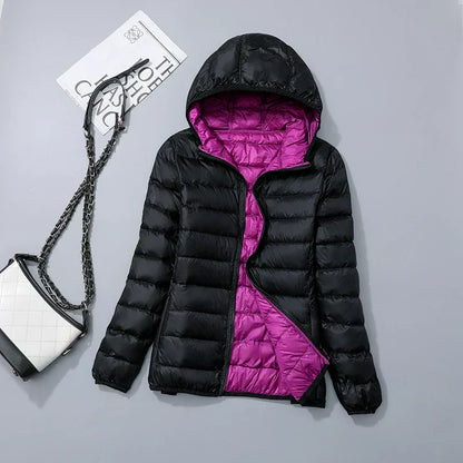 Hooded Down Jacket Warm Winter