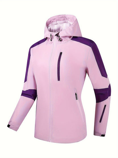 Women's Plus Size Sporty Raincoat