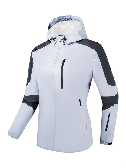 Women's Plus Size Sporty Raincoat