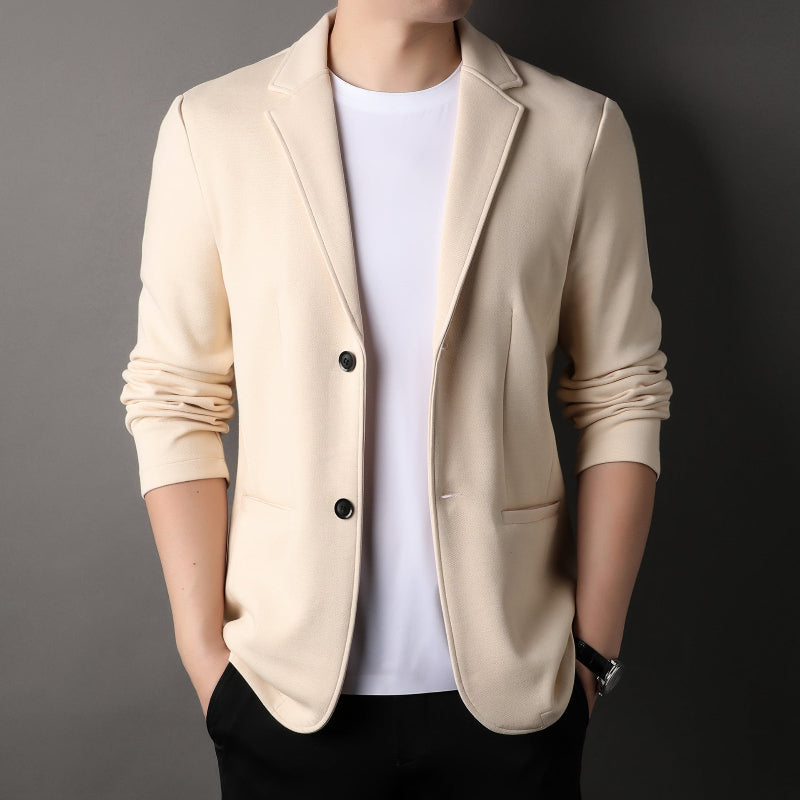 Elegant Blazer Soft-Touch Fabric