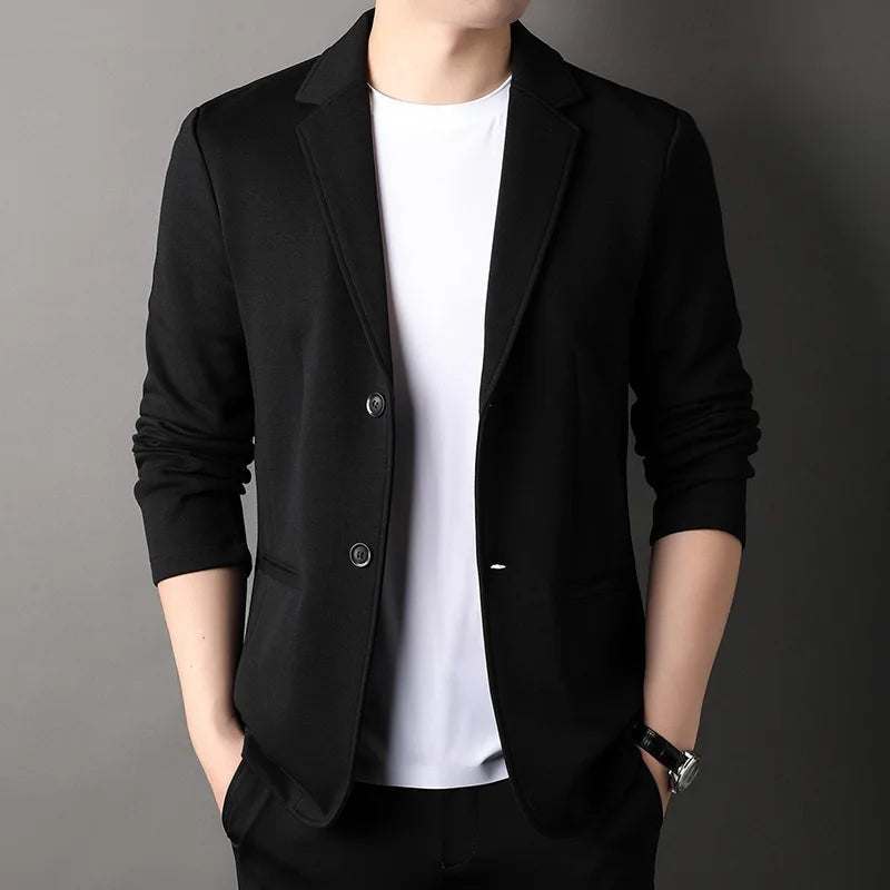 Elegant Blazer Soft-Touch Fabric