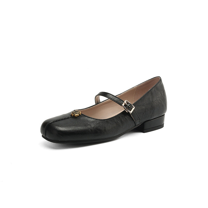Women's Ballerina Flats Spring Elegant Strap