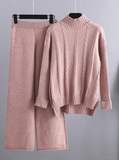 Fashionable Knit Dress Set for Women
