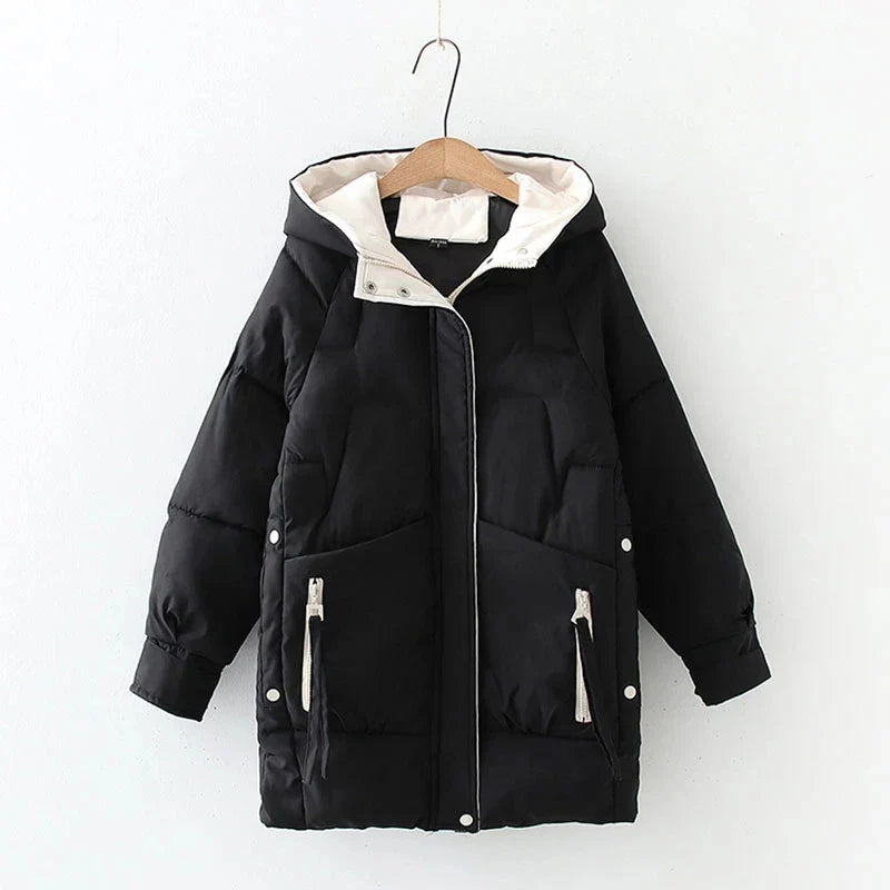 Warm Oversized Down Jacket Winter