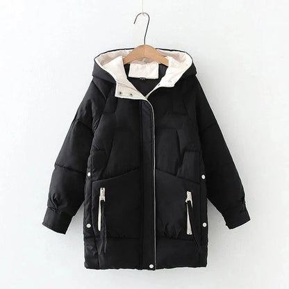 Warm Oversized Down Jacket Winter