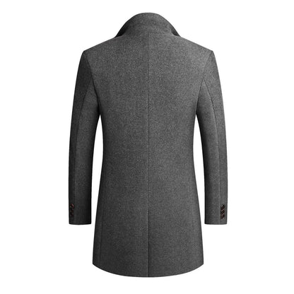 Klassischer Wollmantel Damen - IdealeKleiden