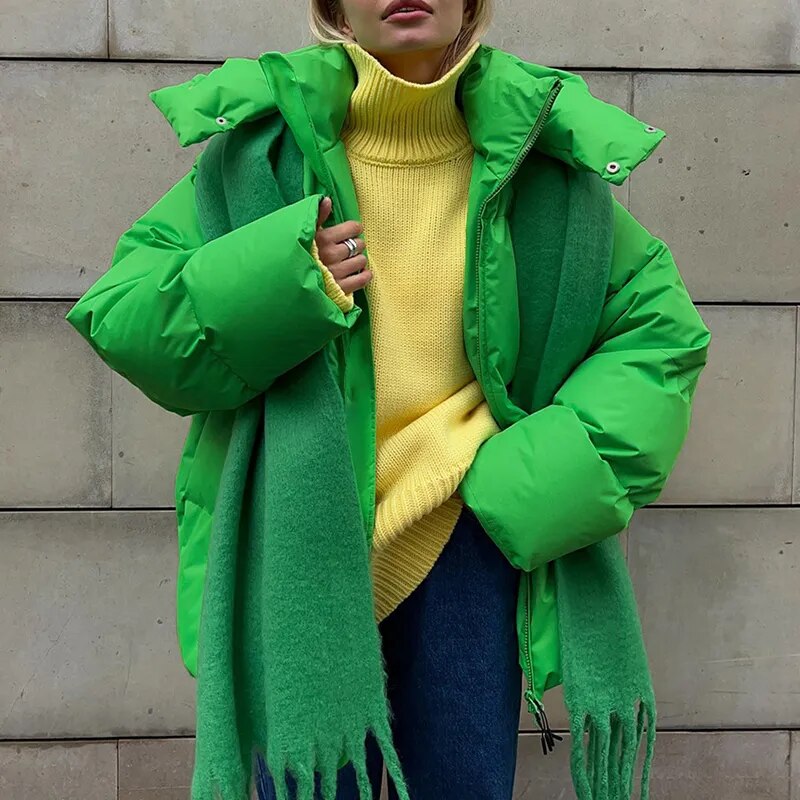 Women's Oversized Hoodie Jacket