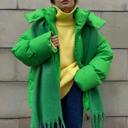 Women's Oversized Hoodie Jacket