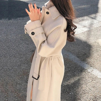 Stylish Women's Trench Coat Elegant Design