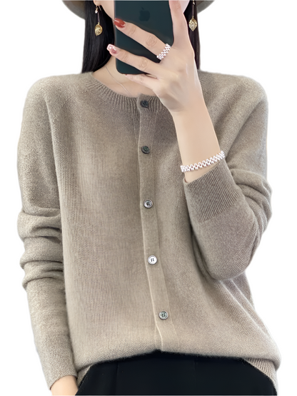 Women's Long-Sleeved Winter Jacket with Pullover