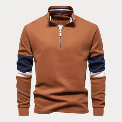 Men's Sweater Modern Striped Design