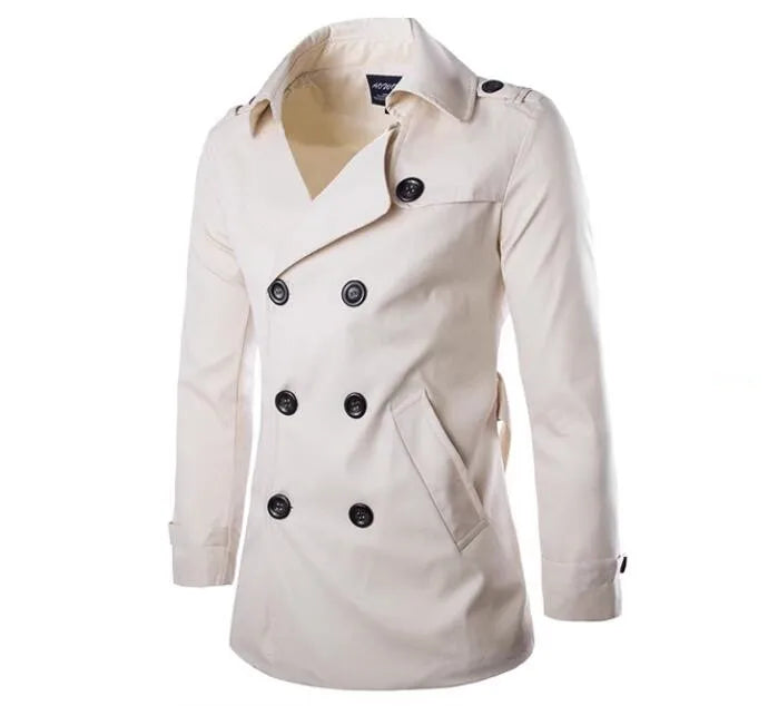 Men's Double Flanker Jacket Modern Style