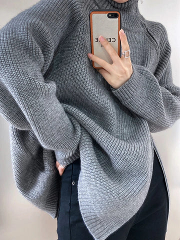 Retro Sweater for Women - Elegant