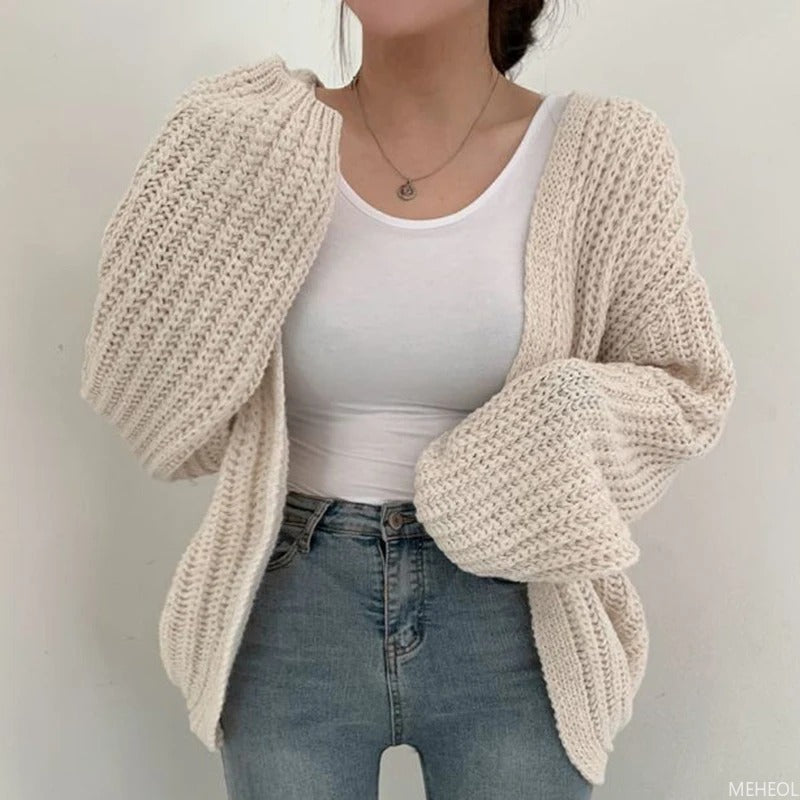 Comfortable Oversize Cardigan Generous