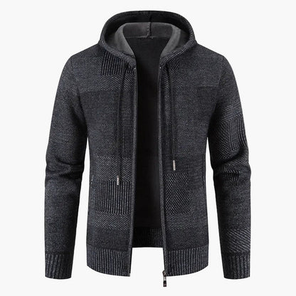 Cardigan with Hood - Warm Winter Jacket for Women