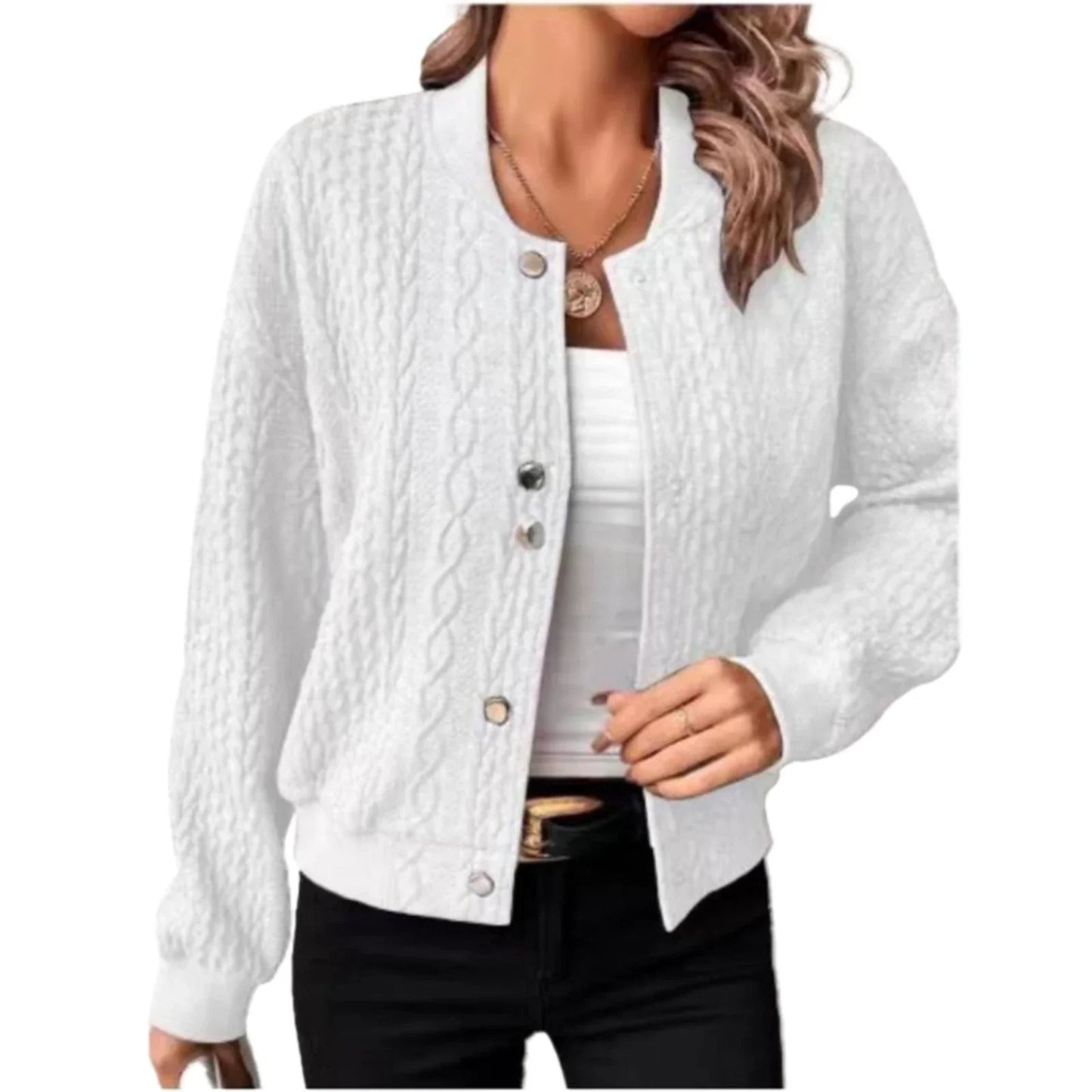 Women's Bowl Women's Vest Buttons Modern