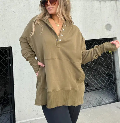 Comfortable Women's Jacket With Pockets Generous