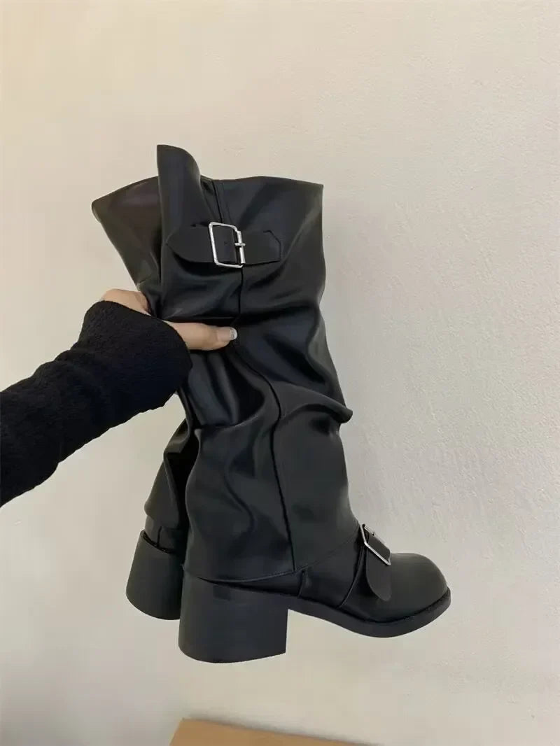 Knee-High Boots Women's Elegant
