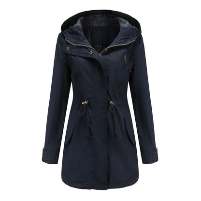 Long Rain Jacket Waterproof Women