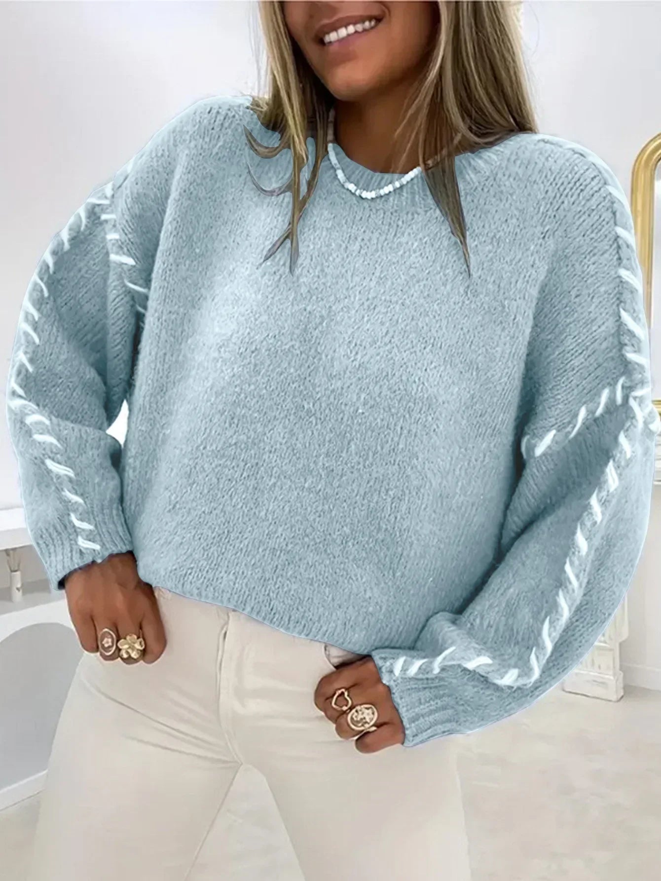 Comfortable Autumn Clothing | Warm Casual Sweaters for Women