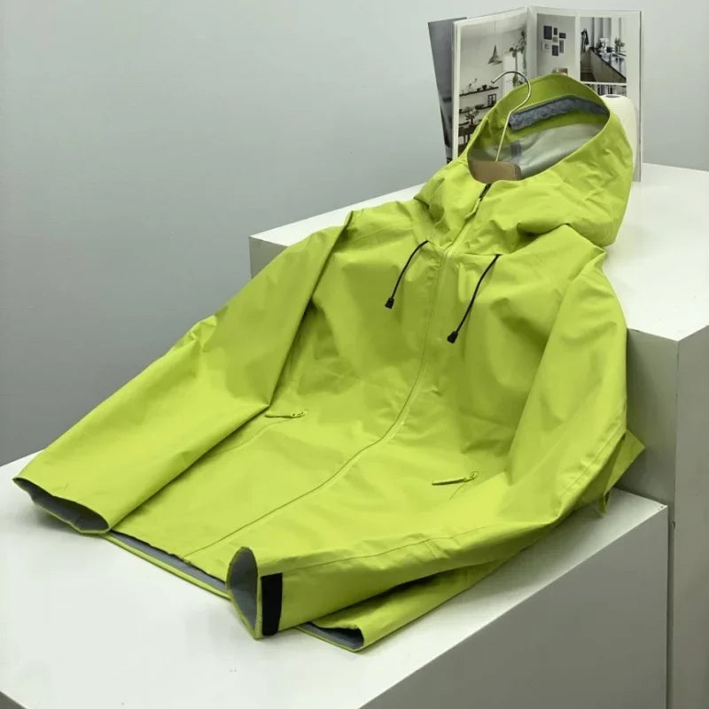 Herren Outdoor Jacke Leicht Wasserdicht Winddicht - IdealeKleiden