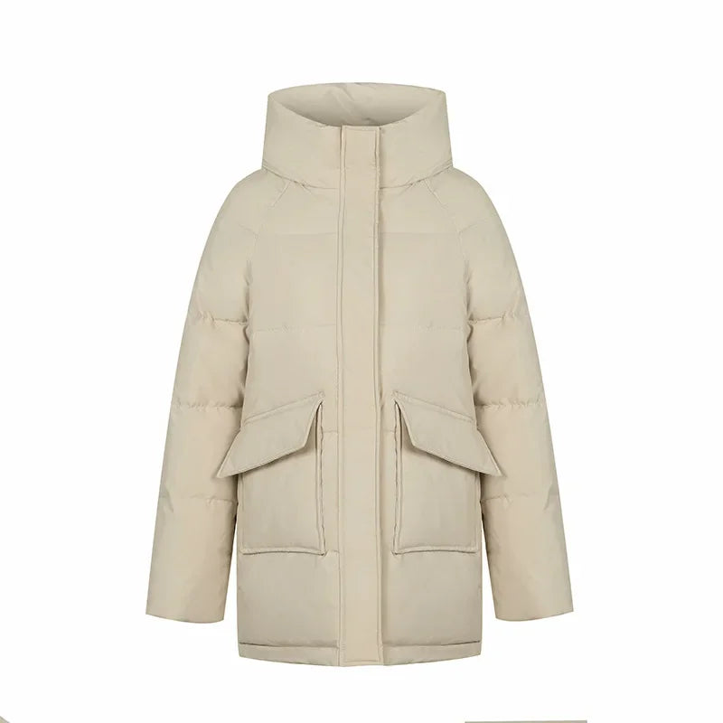 Elegant Women's Parka Jacket