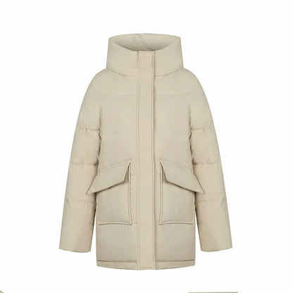 Elegant Women's Parka Jacket