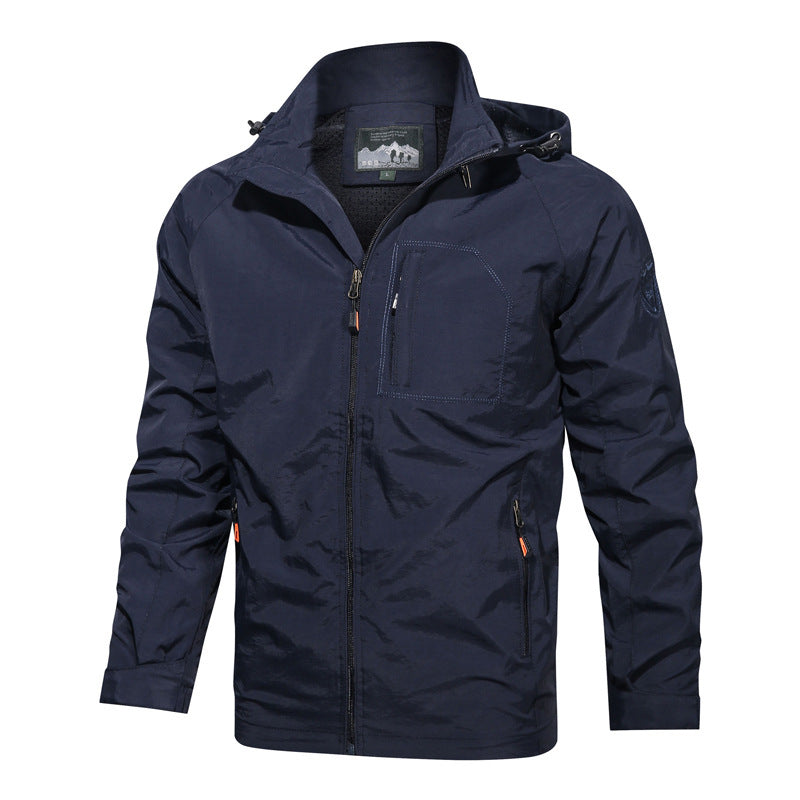Men's Lightweight Sports Hoodie Jacket