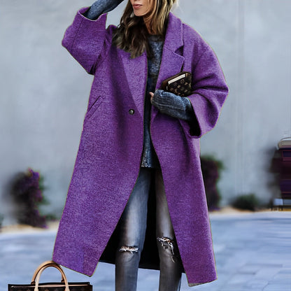 Elegant Women's Coat Vintage Style
