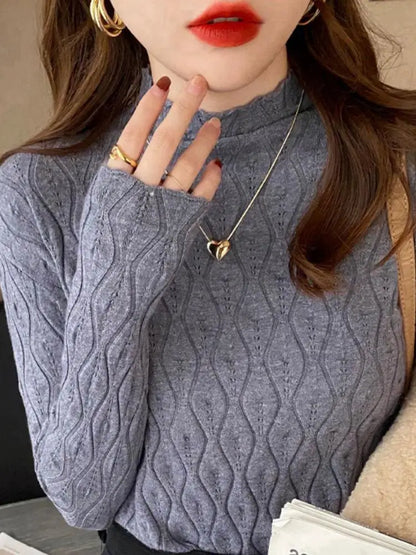 Soft Cashmere Undershirt Slim Fit Winter