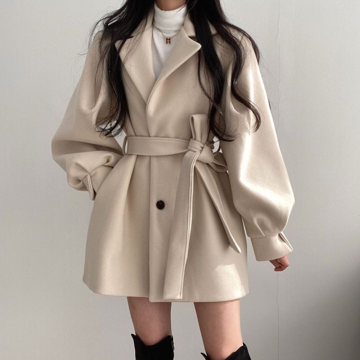 Stylish Women's Mid-Length Winter Coat