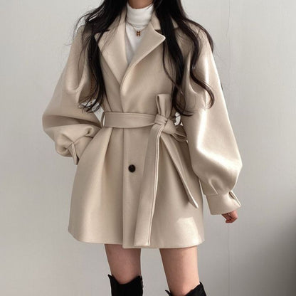 Stylish Women's Mid-Length Winter Coat