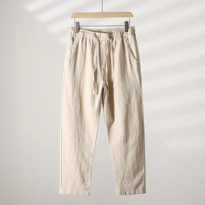 Sommerhose Leinen Bequem