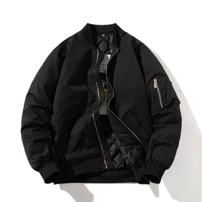 Leder-Bomberjacke Cavan Stil - IdealeKleiden