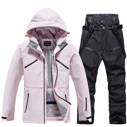 Unisex Ski Suit 2-Piece Warm Functional
