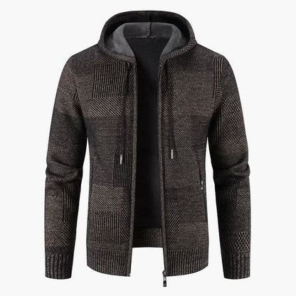 Cardigan with Hood - Warm Winter Jacket for Women