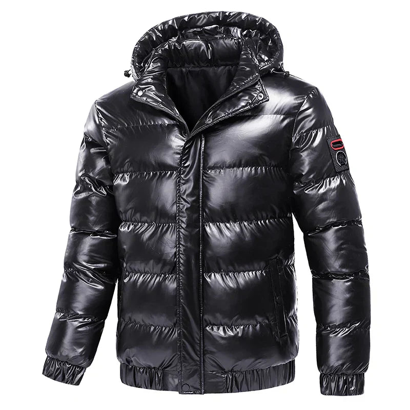 Wasserdichte Winterjacke Puffer Isolierung - IdealeKleiden