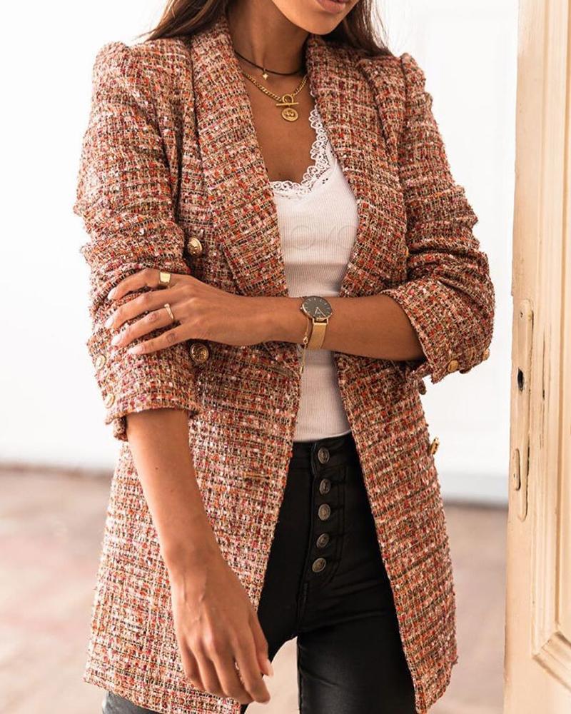 Elegant Women's Blazer Autumn Fashion