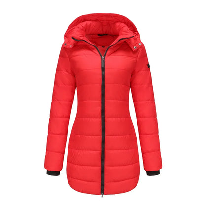 Women's Warm Hooded Winter Puffer Coat
