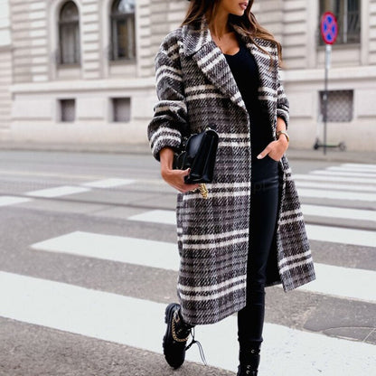 Women's Wool Jacket Warm Elegant