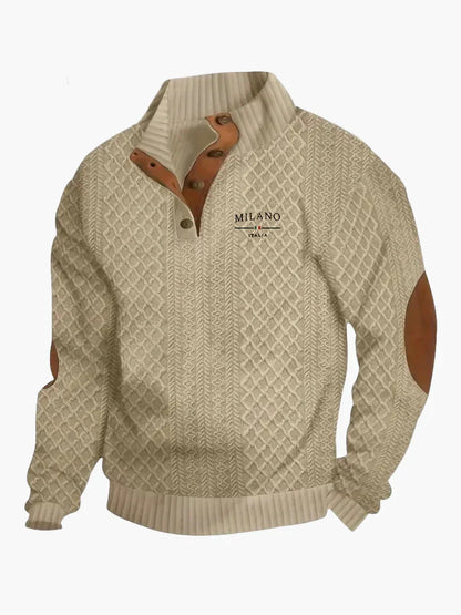 Stilvoller Strickpullover Italienisch Vintage Look - IdealeKleiden