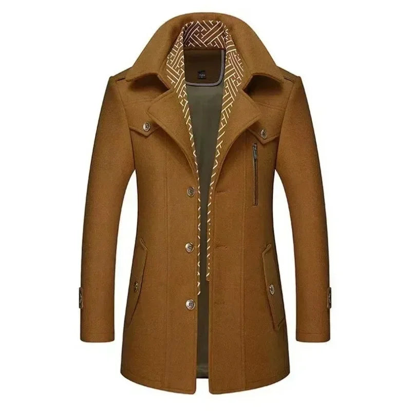 Elegant Business Coat Classic Modern Winter Jacket