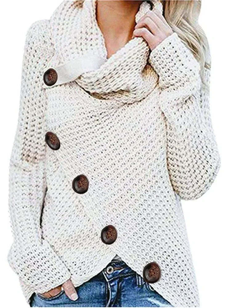 Cozy Sweaters Women Soft Merino Wool Oversized